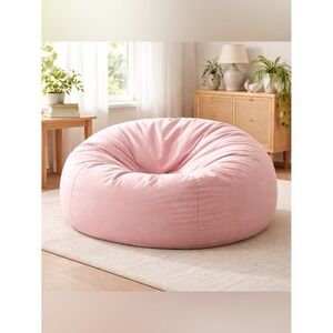 Pottery Barn Kids Bean Bag Cover Pink Coquette Fairy Comfy